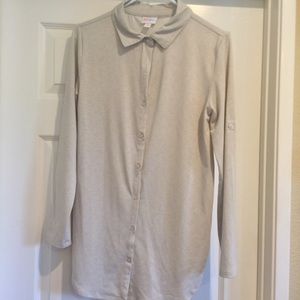 LuLaRoe Valentina cream and white